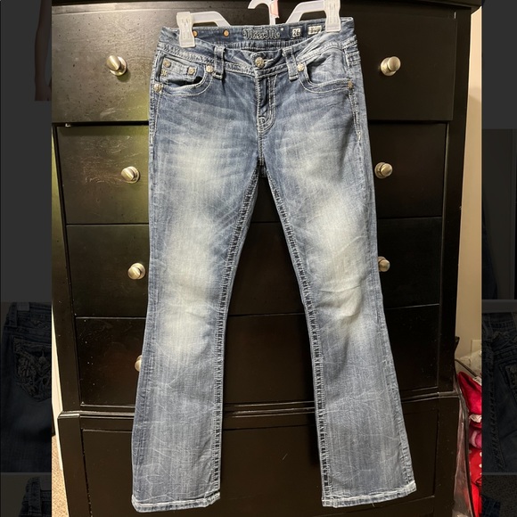 Miss Me boot cut jeans sz 26 - Picture 6 of 9